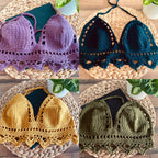 Auf Bestellung handgefertigt aus Bayern; Croptop aus 100% Leinen, Häkeltop mit verschiedenen Tragevarianten, Sommeroutfit, Milkmaid Oberteil - Mein Schusterhof