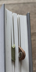 Buchmerker aus Leder - handgefertigt von Jan - Mein Schusterhof
