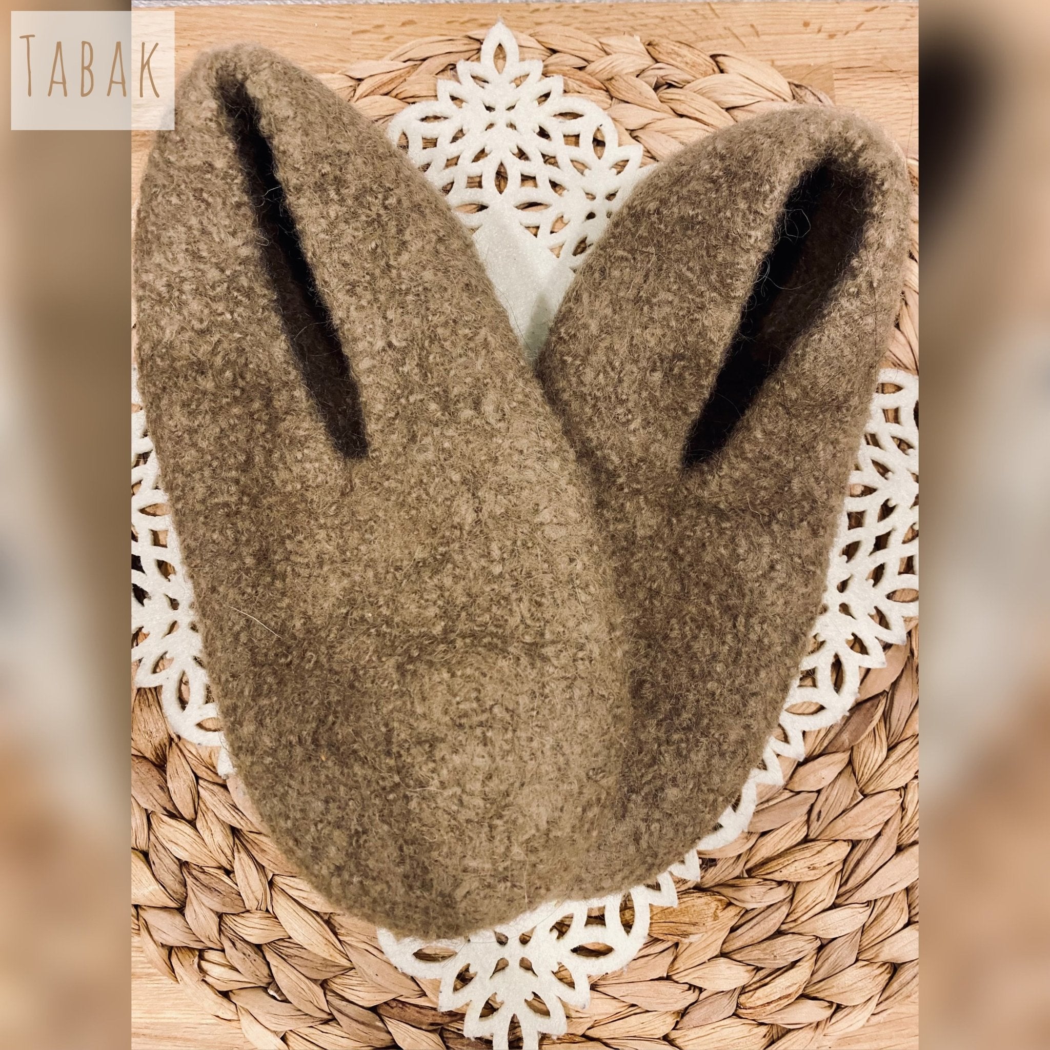 Filzschuhe mit Sohle - handgefertigt von Anja - Mein Schusterhof