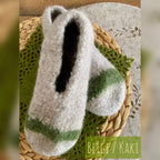 Handgefertigt aus Bayern - Filzschuhe in zwei individuellen Farben gestaltbar aus reinster Schurwolle // Gästeschuhe Hausschuhe // Socken //