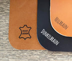Schlicht & Elegant - robustes Hundehalsband - echtes Sattlerleder - 100% Rindsleder - Handgemacht - Mein Schusterhof
