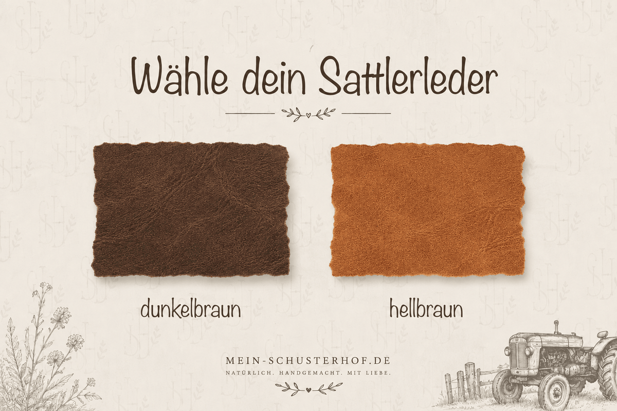 Schlüsselanhänger mit Gravur aus Sattlerleder – handgefertigt von Jan - Mein Schusterhof